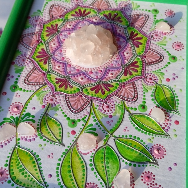 Mandala s Růženínem - "Z Růženínové zahrady"
