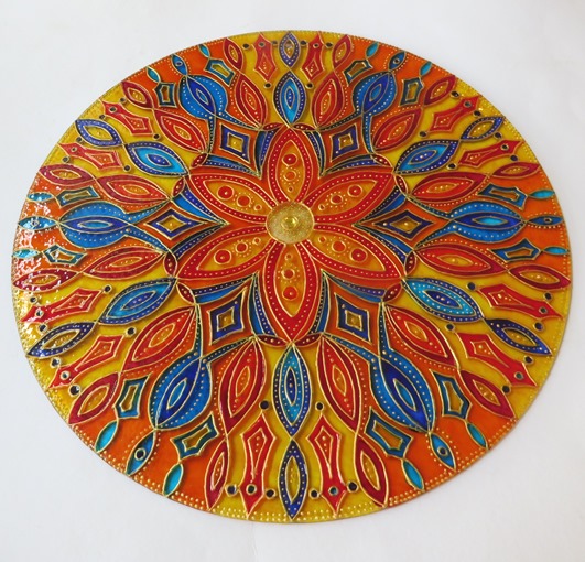 Mandala naděje, optimismu a radosti  - "Sluneční Jas"
