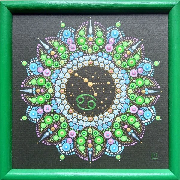 Mandala zvěrokruhu - "Rak"