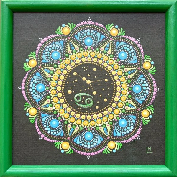 Mandala zvěrokruhu - "Rak"