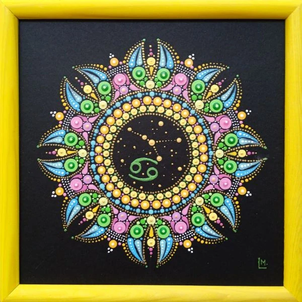 Mandala zvěrokruhu - "Rak"