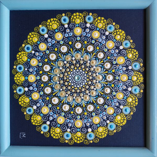 Mandala "Malewien" - mandala Klidu, Rovnováhy a Optimismu