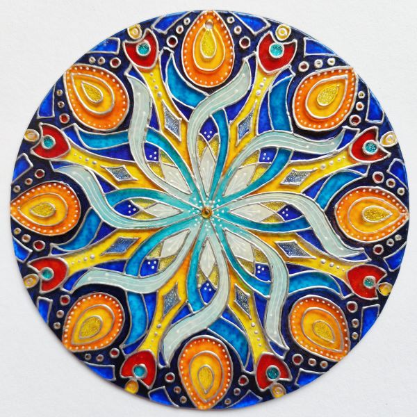 Mandala Radosti, otevřenosti a tvořivosti "Tančím s Radostí"