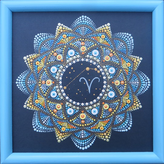 Mandala zvěrokruhu - "Beran"