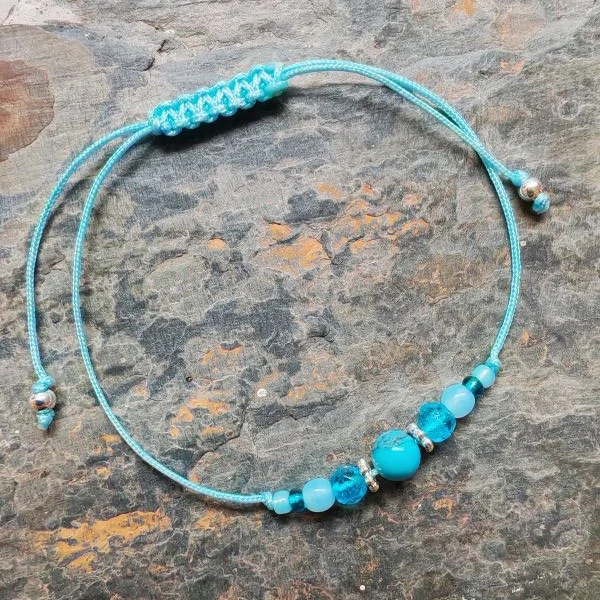 Shamballa náramek pro Štěstí s Tyrkenitem