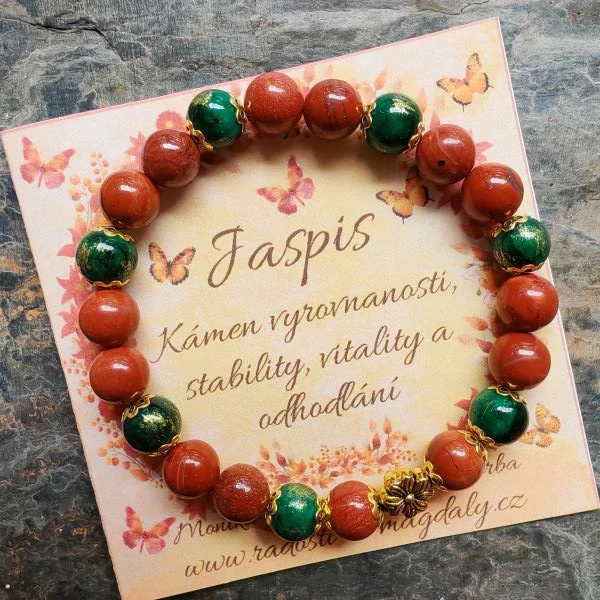 Jaspis - kámen vyrovnanosti, stability, vitality a odhodlání