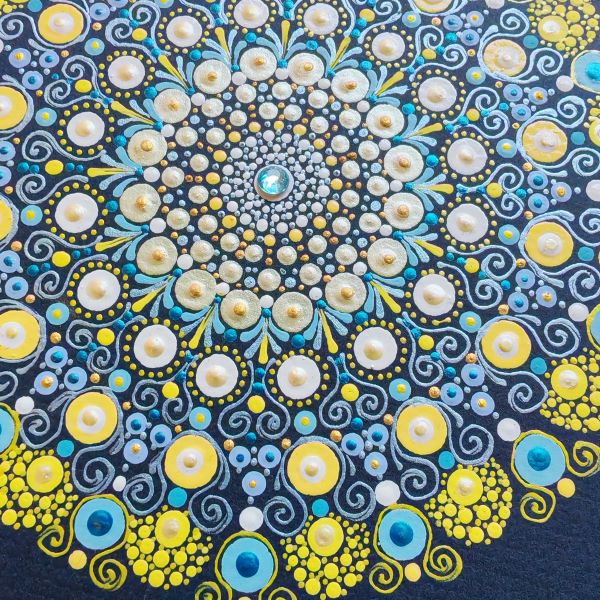 Mandala "Malewien" - mandala Klidu, Rovnováhy a Optimismu