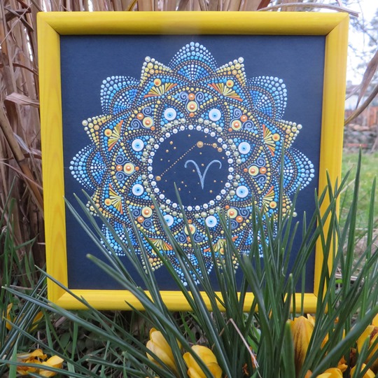Mandala zvěrokruhu - "Beran"