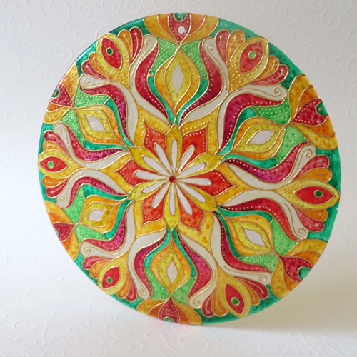 Mandala vnitřní síly a odhodlání - "Odhodání"
