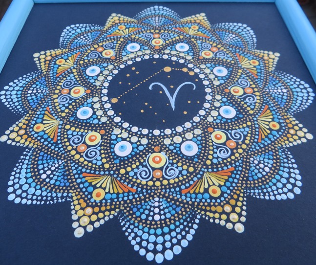 Mandala zvěrokruhu - "Beran"