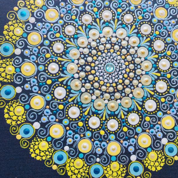 Mandala "Malewien" - mandala Klidu, Rovnováhy a Optimismu