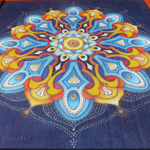 Mandala klidu a radosti - "Žár v ledovém klidu"