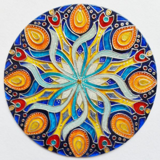 Mandala Radosti, otevřenosti a tvořivosti "Tančím s Radostí"