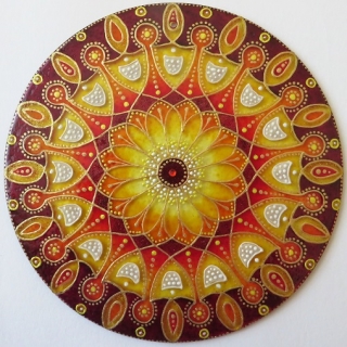 Mandala sebedůvěry a vitální energie - "Chrám Sebedůvěry"