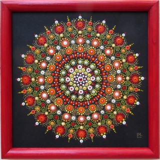Mandala Lásky, vášně a vitality - "Královna Esme""